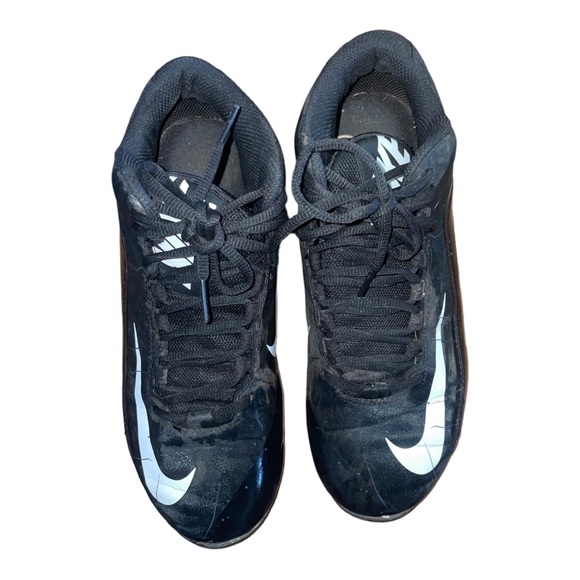 Nike Alpha Shark 2 Mid Football Cleats Shoes 719952-002 Men's Size 10.5 - Picture 7 of 10